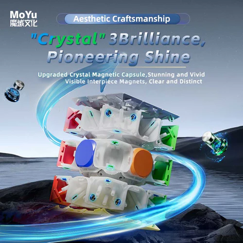 Moyu 3x3 Weilong V11 Standard Magnetic - Imagen 5