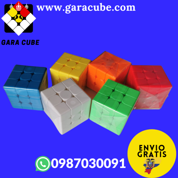 Cubos 3x3 Moyu Pack 6 colores