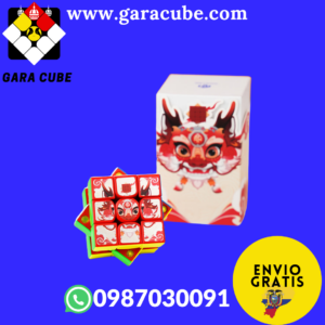 Cubo Rubik 3x3 Gan 356 ME Lunar New Year Limited Edition