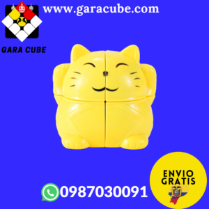 2x2 cubo rubik gato yj