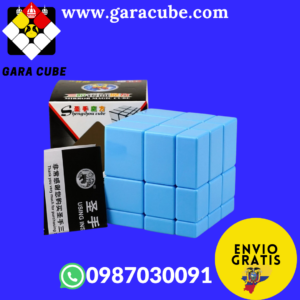 Cubo Rubik 3x3 Mirror Blue Shengshou