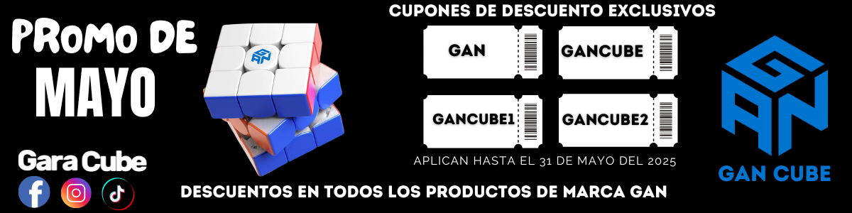 Mayo GAN: descuentos imperdibles en cubos GAN en Ecuador ¿Te gustaría que diseñe un banner para esta promoción?