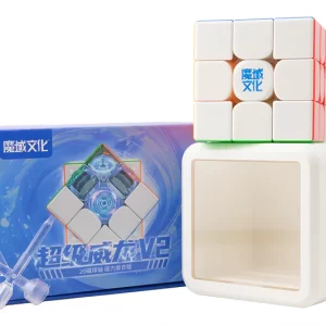 💎 Cubo MoYu WeiLong Super V2 3x3 – Ball Core 20, UV, Resortes