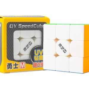 💫 Cubo Magnético Qiyi Warrior M UV 3x3 – Revolución luminosa en speedcubing