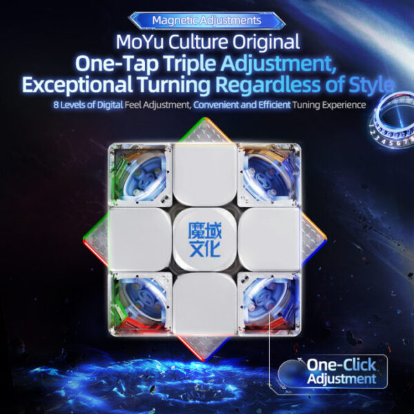 3X3 MoYu Super WeiLong V2 Ball Core 20 Magnetic UV | Tienda de Cubos ...