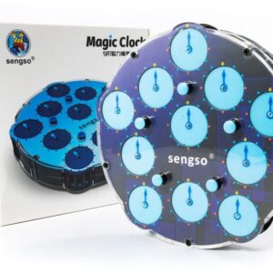 Clock 5x5 ShengShou Magnetico Blue