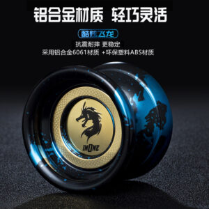 Yoyo Profesional Alloy Flying Dragon – Black Blue