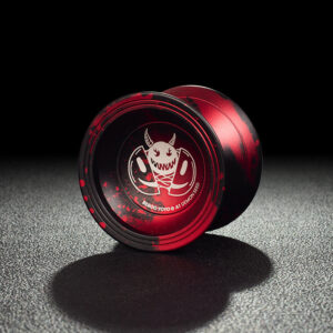 Yoyo Profesional Metal Demon Seed Black Red