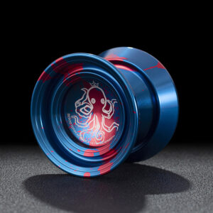 Yoyo Beboo A2 Profesional Fire Octopus Blue Red